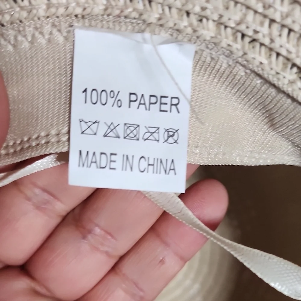Cream Women's Hat with Bow